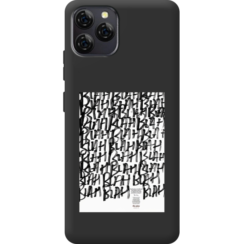 Прозорий чохол BoxFace Blackview A95 Blah Blah