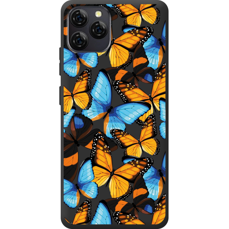 Прозорий чохол BoxFace Blackview A95 Butterfly Morpho