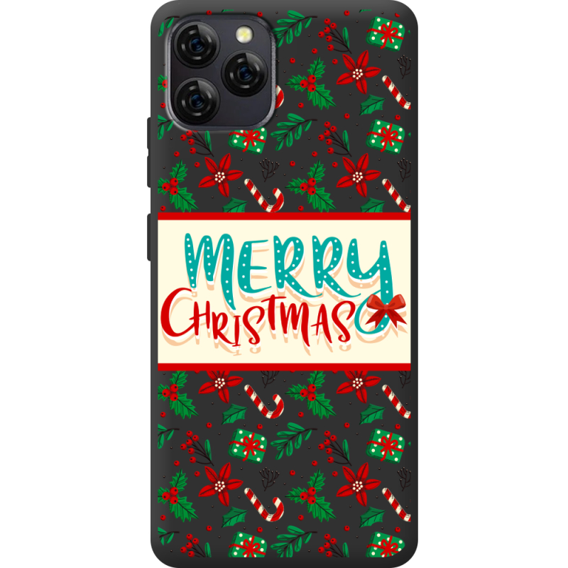 Прозорий чохол BoxFace Blackview A95 Vintage Christmas Pattern