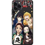 Прозорий чохол BoxFace Blackview A95 Незуко та друзі