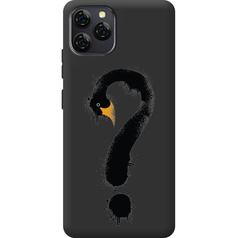 Прозорий чохол BoxFace Blackview A95 Swan question