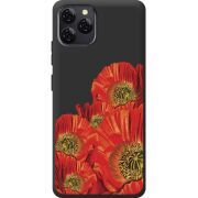 Прозорий чохол BoxFace Blackview A95 Red Poppies