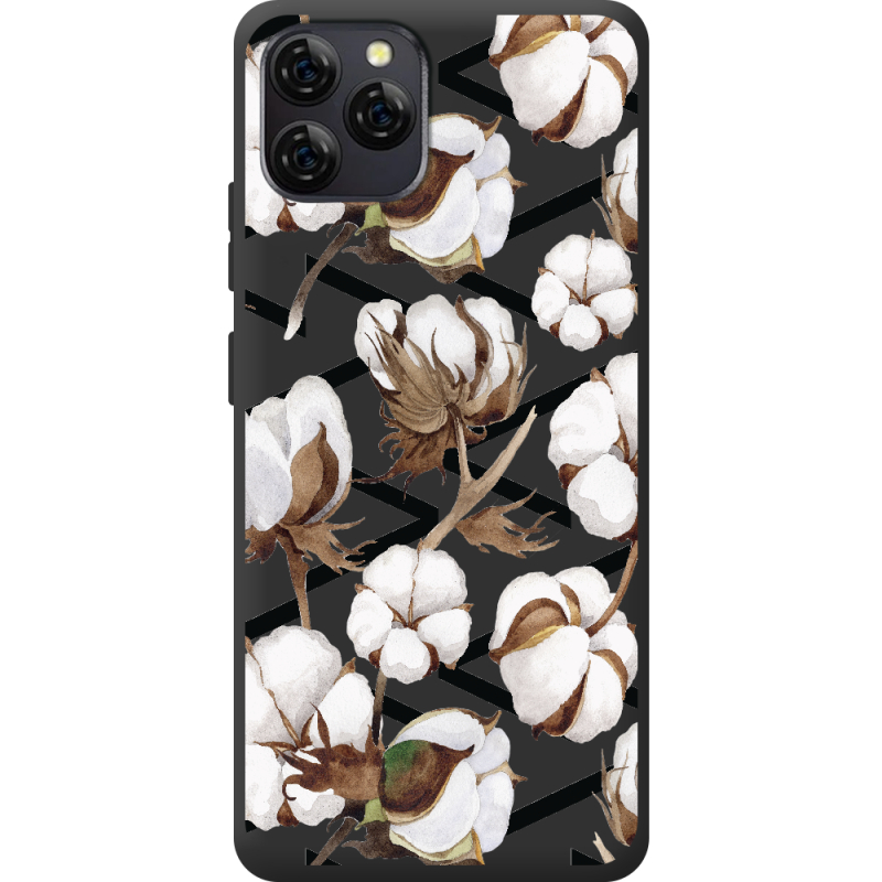Прозорий чохол BoxFace Blackview A95 Cotton flowers