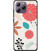 Чохол BoxFace Blackview A96 Line Flowers