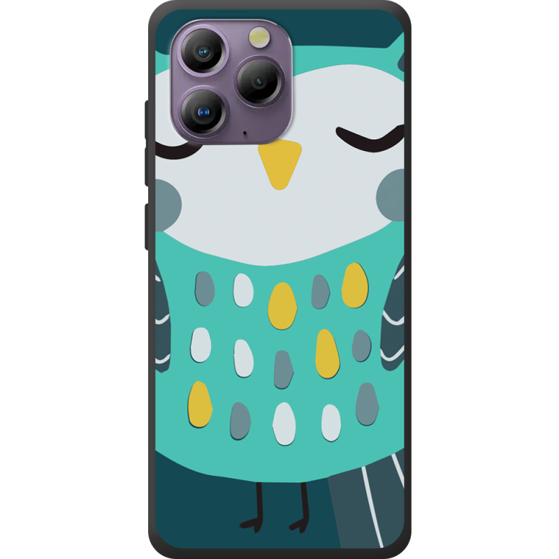 Чохол BoxFace Blackview A96 Green Owl