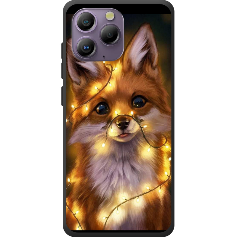 Чохол BoxFace Blackview A96 Різдвяна лисичка