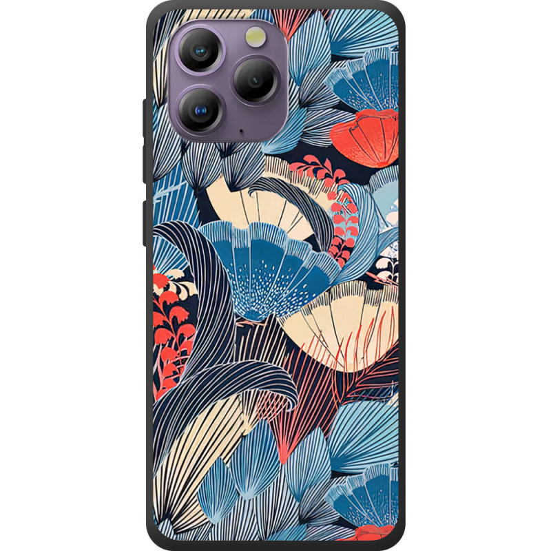 Чохол BoxFace Blackview A96 Blue Herb