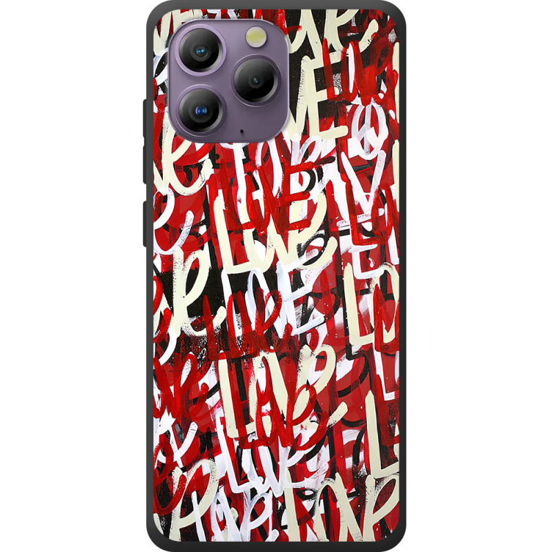 Чохол BoxFace Blackview A96 Love Graffiti
