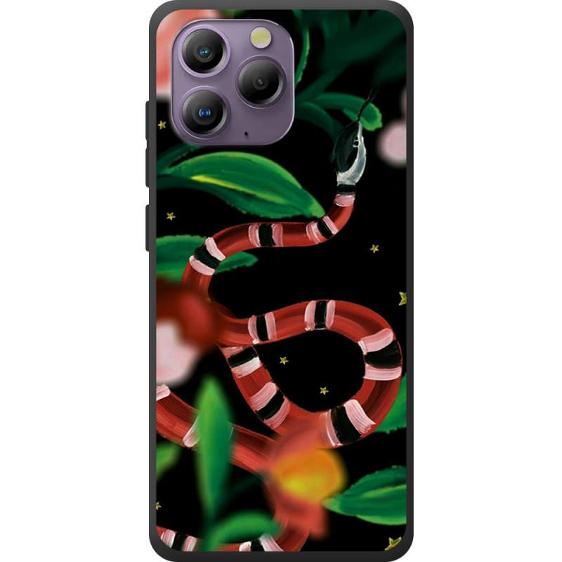 Чохол BoxFace Blackview A96 Red Snake