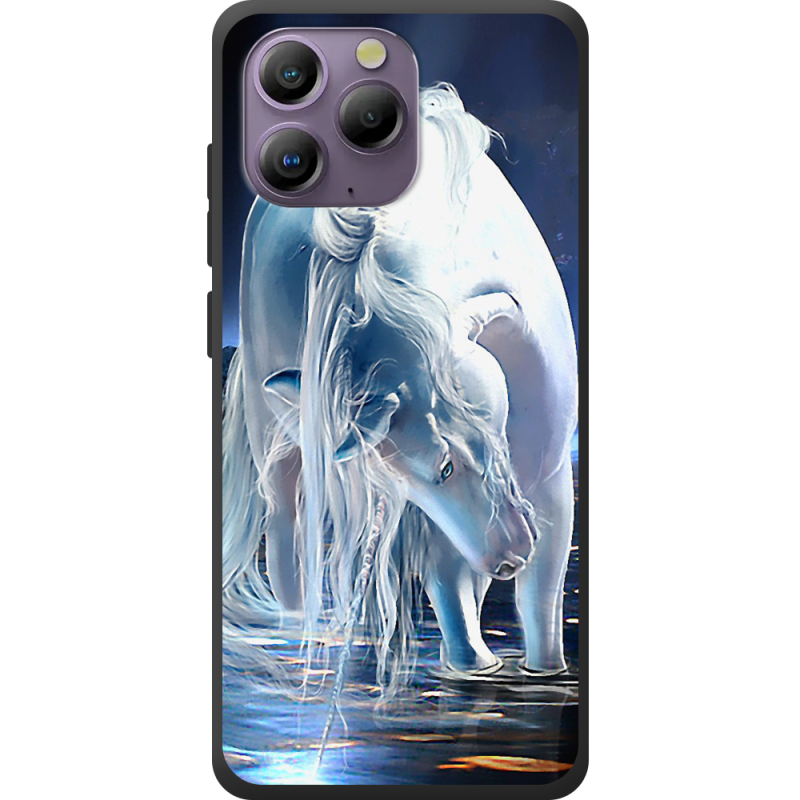 Чохол BoxFace Blackview A96 White Horse