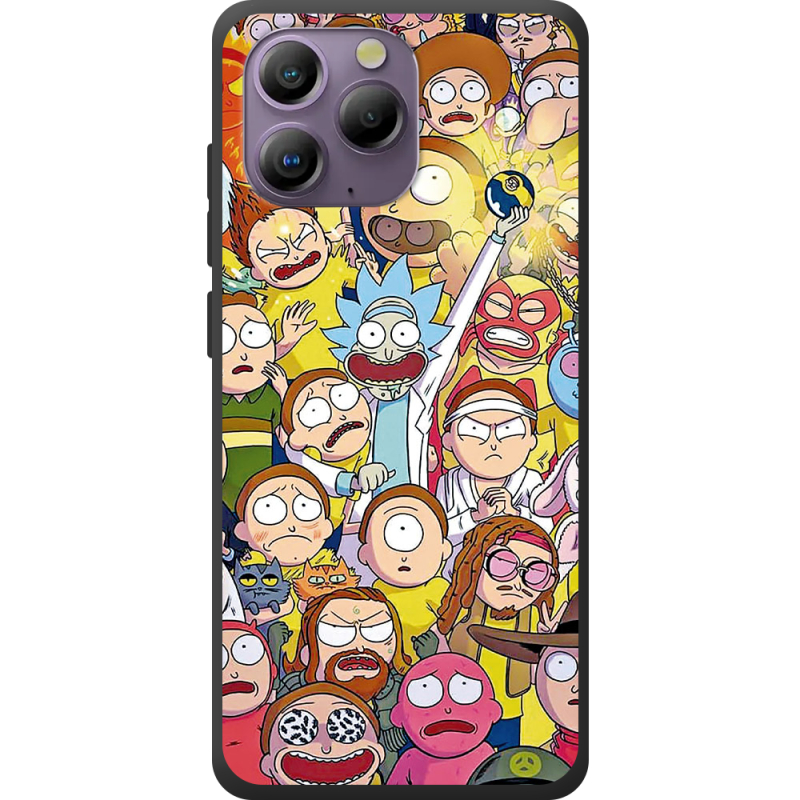 Чохол BoxFace Blackview A96 Rick and Morty