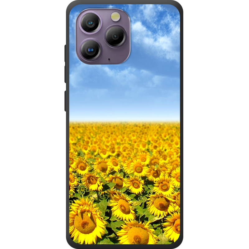 Чохол BoxFace Blackview A96 Подсолнухи