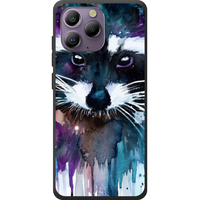 Чохол BoxFace Blackview A96 Акварельный енот