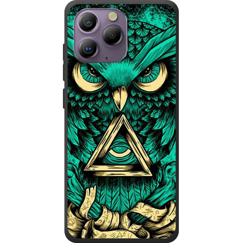 Чохол BoxFace Blackview A96 Masonic Owl