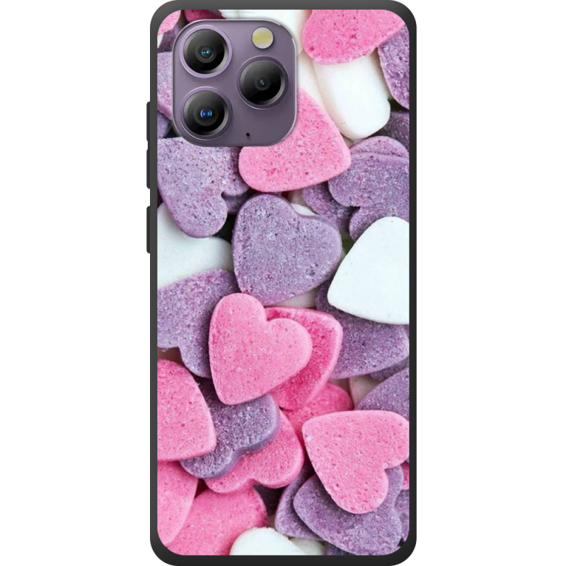 Чохол BoxFace Blackview A96 Сердечки