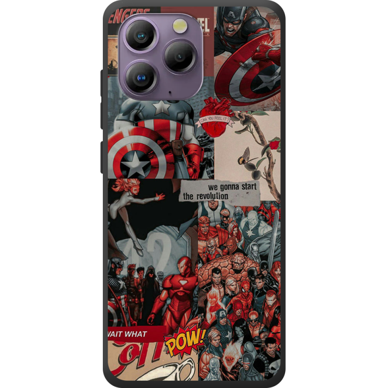 Чохол BoxFace Blackview A96 Marvel Avengers