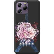 Чохол зі стразами Blackview A96 Eiffel Tower