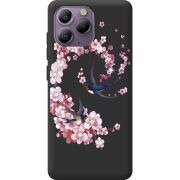 Чохол зі стразами Blackview A96 Swallows and Bloom