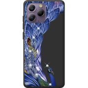 Чохол зі стразами Blackview A96 Peafowl