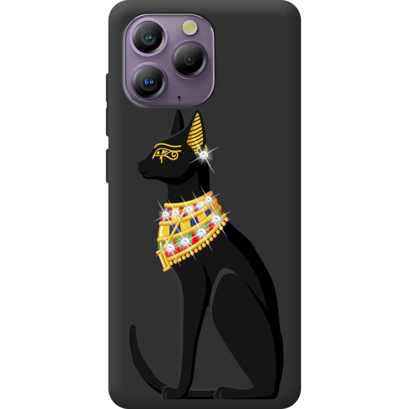 Чохол зі стразами Blackview A96 Egipet Cat