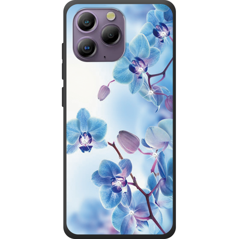 Чохол зі стразами Blackview A96 Orchids