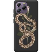 Прозорий чохол BoxFace Blackview A96 Glamor Snake