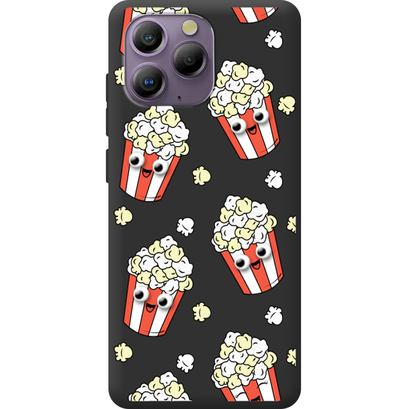 Прозорий чохол BoxFace Blackview A96 с 3D-глазками Popcorn