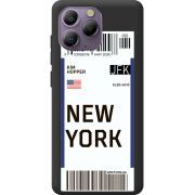 Прозорий чохол BoxFace Blackview A96 Ticket New York