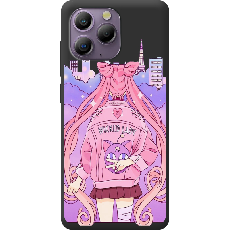 Прозорий чохол BoxFace Blackview A96 Wiked Lady