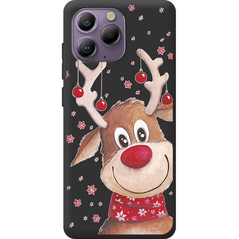 Прозорий чохол BoxFace Blackview A96 Winter Deer