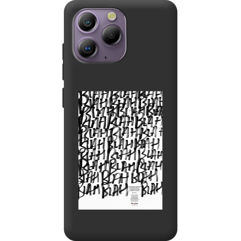 Прозорий чохол BoxFace Blackview A96 Blah Blah