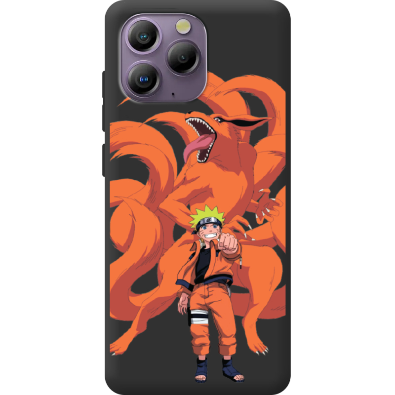 Прозорий чохол BoxFace Blackview A96 Naruto and Kurama