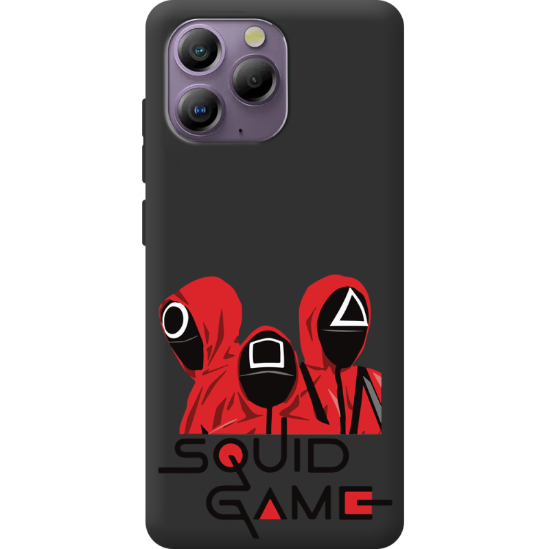 Прозорий чохол BoxFace Blackview A96 siquid game люди в красном