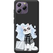 Прозорий чохол BoxFace Blackview A96 Cat Style