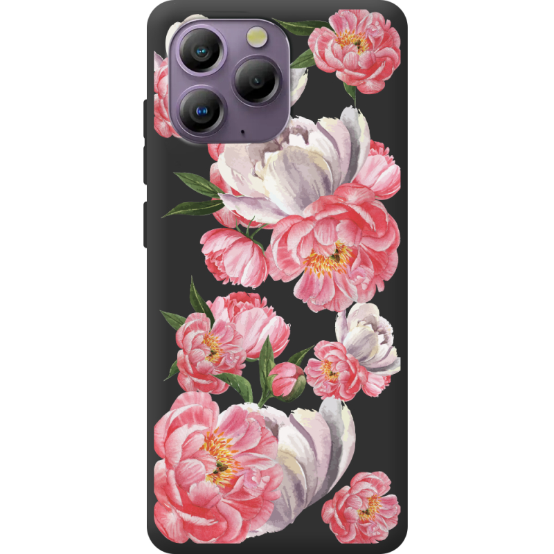 Прозорий чохол BoxFace Blackview A96 Peony Watercolor Style