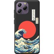 Прозорий чохол BoxFace Blackview A96 Большая волна в Канагаве