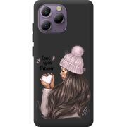 Прозорий чохол BoxFace Blackview A96 love is in the air