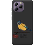 Прозорий чохол BoxFace Blackview A96 Синиця і калина