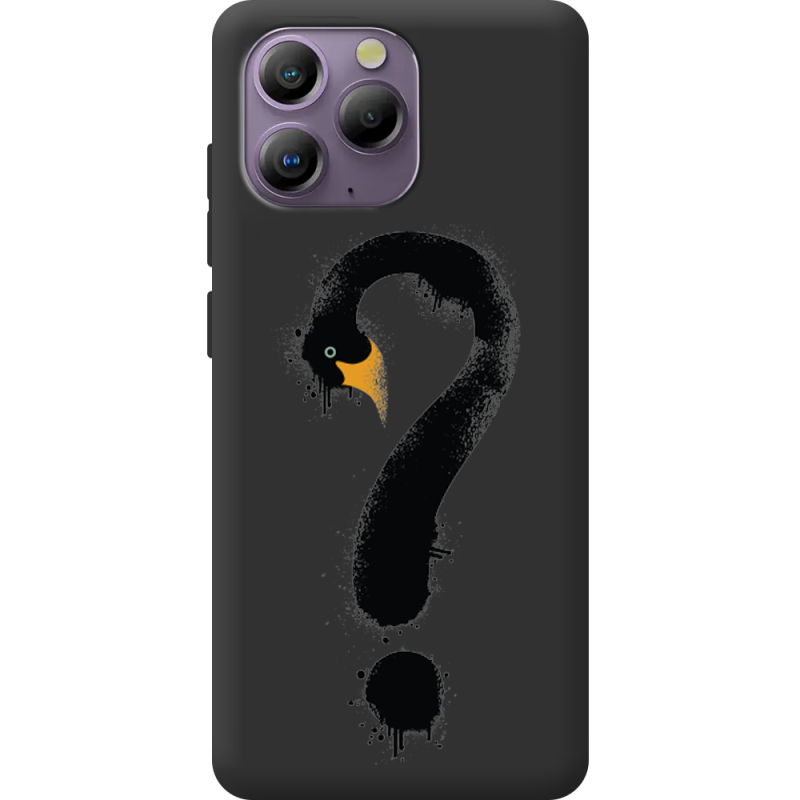 Прозорий чохол BoxFace Blackview A96 Swan question