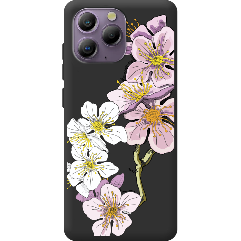 Прозорий чохол BoxFace Blackview A96 Cherry Blossom