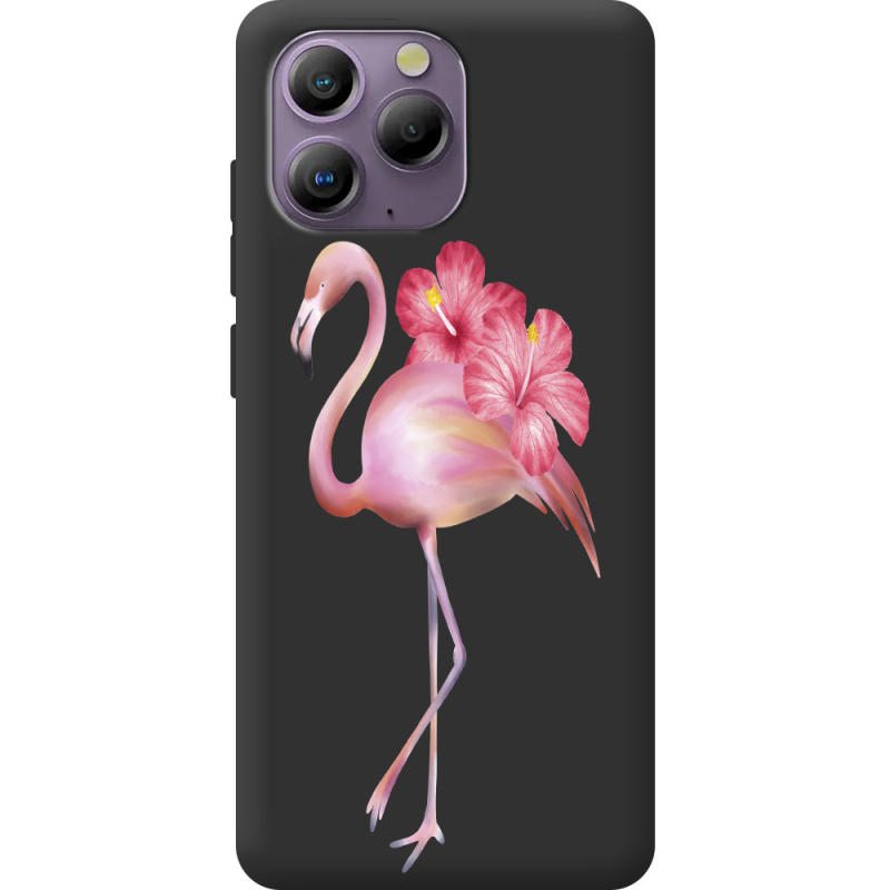Прозорий чохол BoxFace Blackview A96 Floral Flamingo