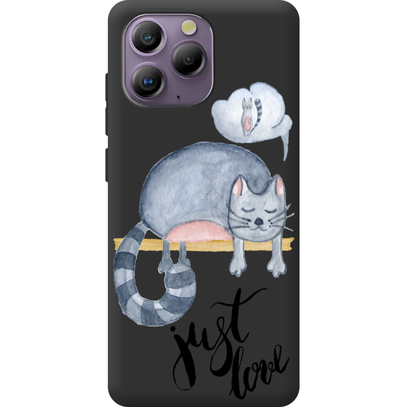 Прозорий чохол BoxFace Blackview A96 Just Love