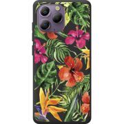 Прозорий чохол BoxFace Blackview A96 Tropical Flowers