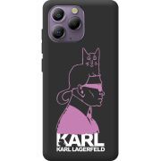 Чорний чохол BoxFace Blackview A96 Pink Karl