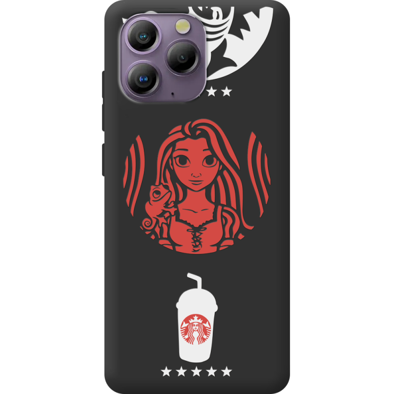 Чорний чохол BoxFace Blackview A96 RedWhite Coffee