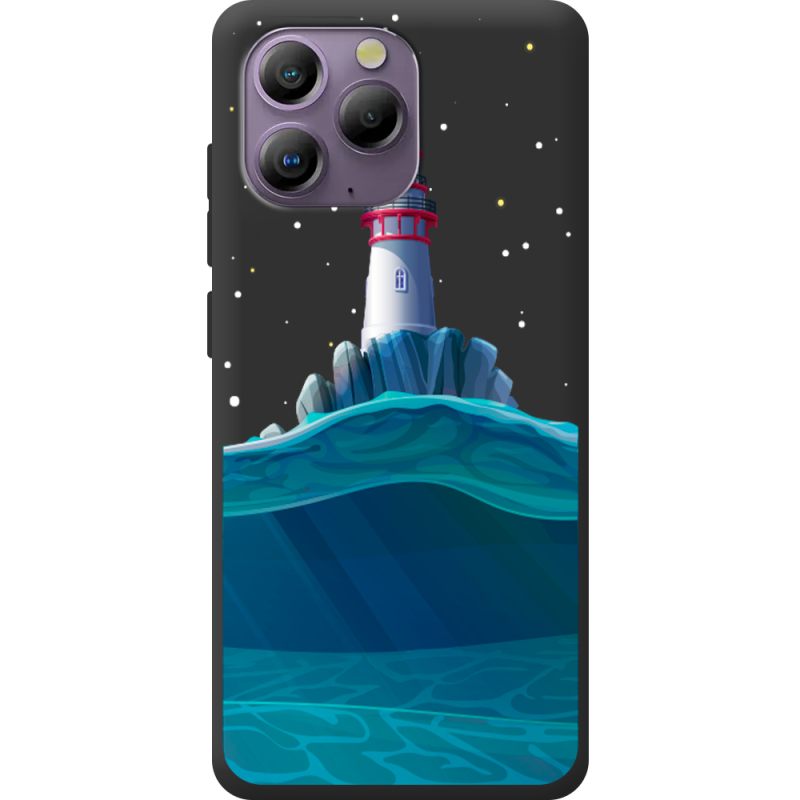 Чорний чохол BoxFace Blackview A96 Lighthouse