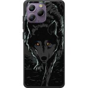 Чорний чохол BoxFace Blackview A96 Wolf