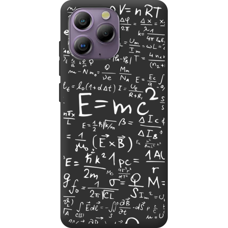 Чорний чохол BoxFace Blackview A96 E=mc2