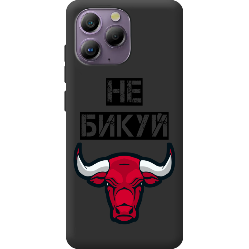 Чорний чохол BoxFace Blackview A96 Не Бикуй