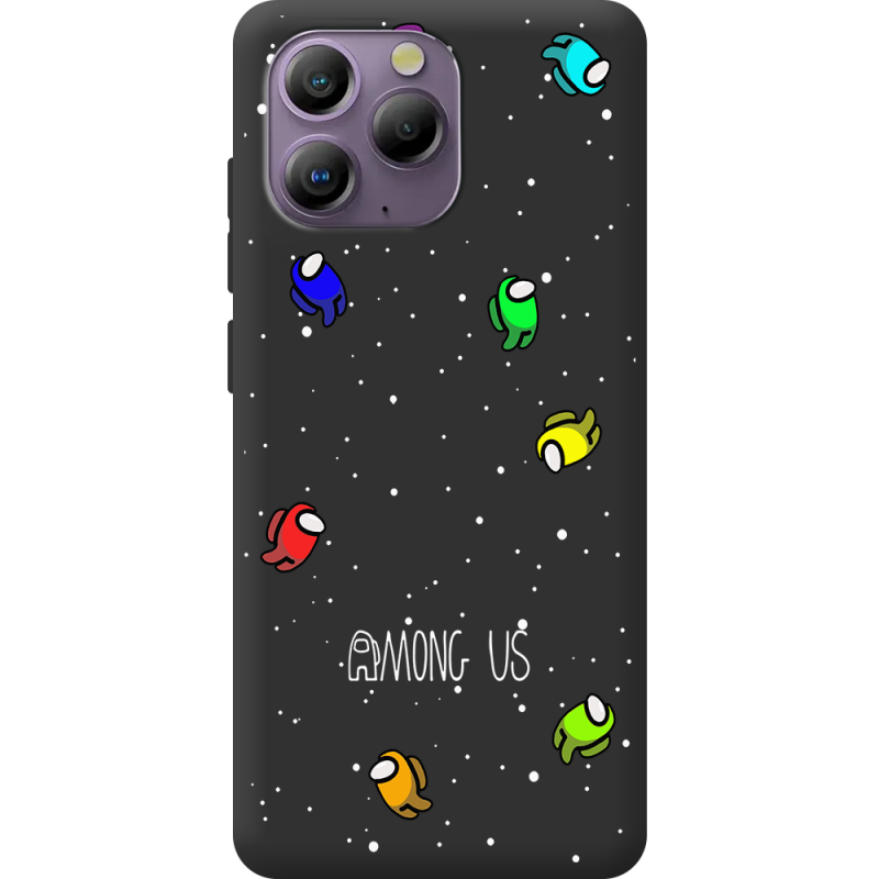 Чорний чохол BoxFace Blackview A96 Among Us Invisible